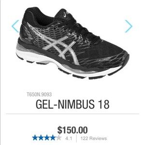 ASICS Gel-Nimbus 18 Tennis Shoes